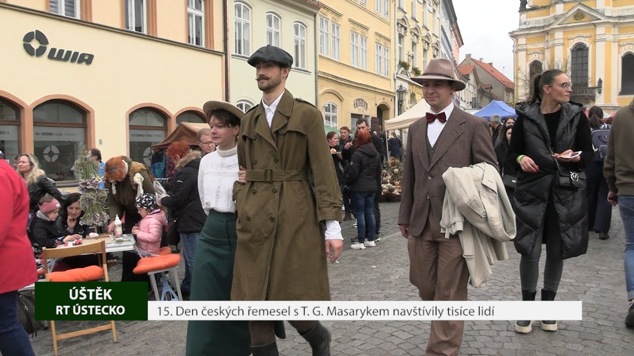 ÚŠTĚK: 15. Den českých řemesel s T. G. Masarykem navštívily tisíce lidí