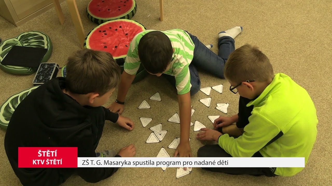 ŠTĚTÍ: ZŠ T. G. Masaryka spustila program pro nadané děti