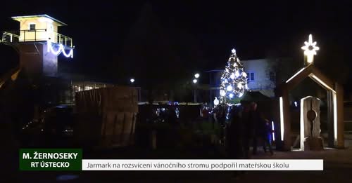 V Malých Žernosekách vánoční strom rozsvítí už v pátek