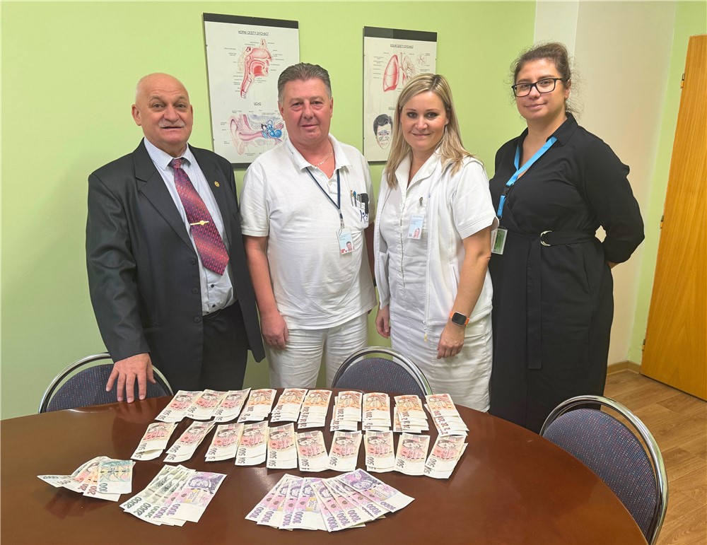 Za výtěžek z kapustnice a guláše nemocnice zakoupí odsávačku a tlakoměry