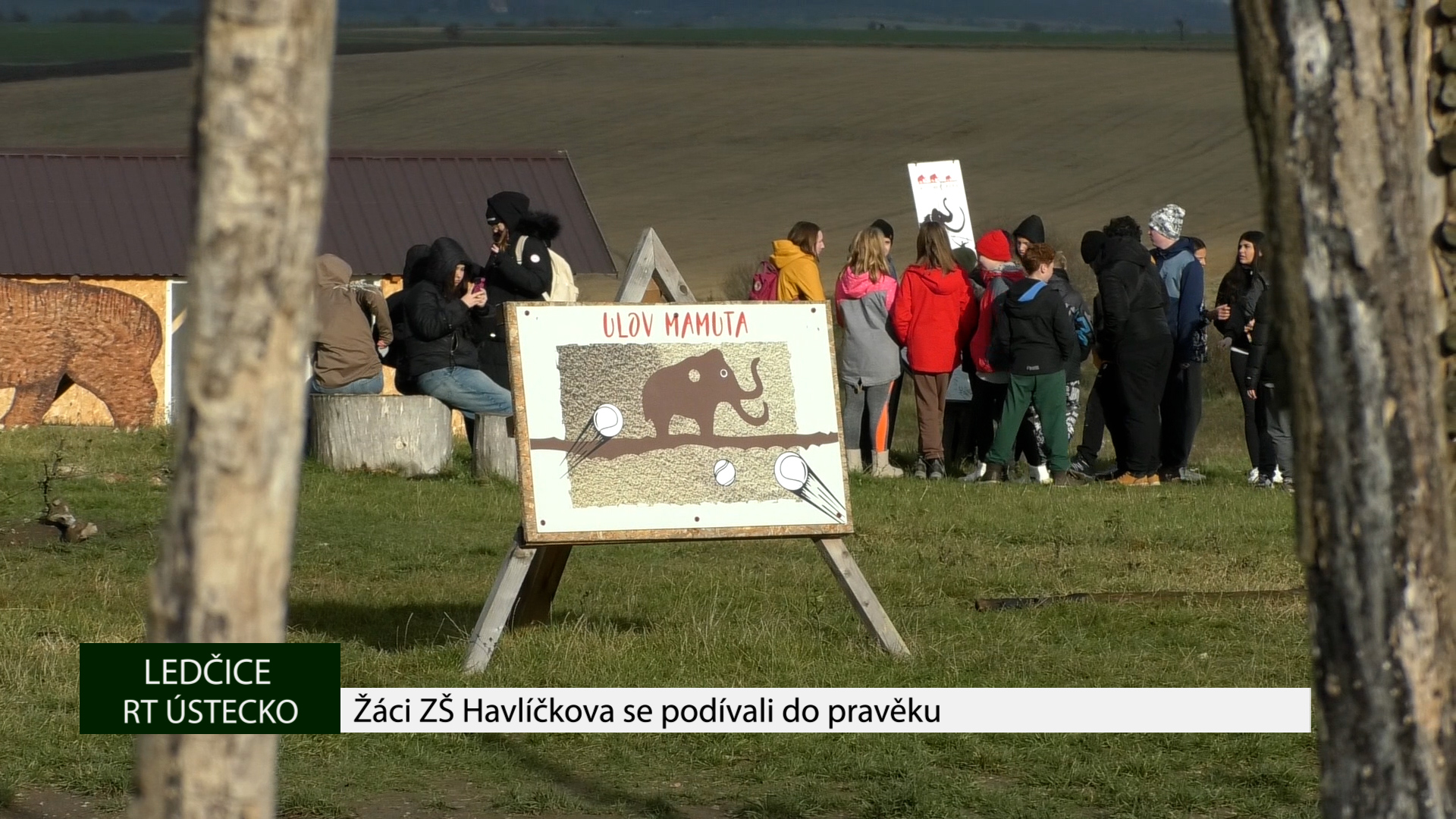 LEDČICE: Žáci ZŠ Havlíčkova se podívali do pravěku