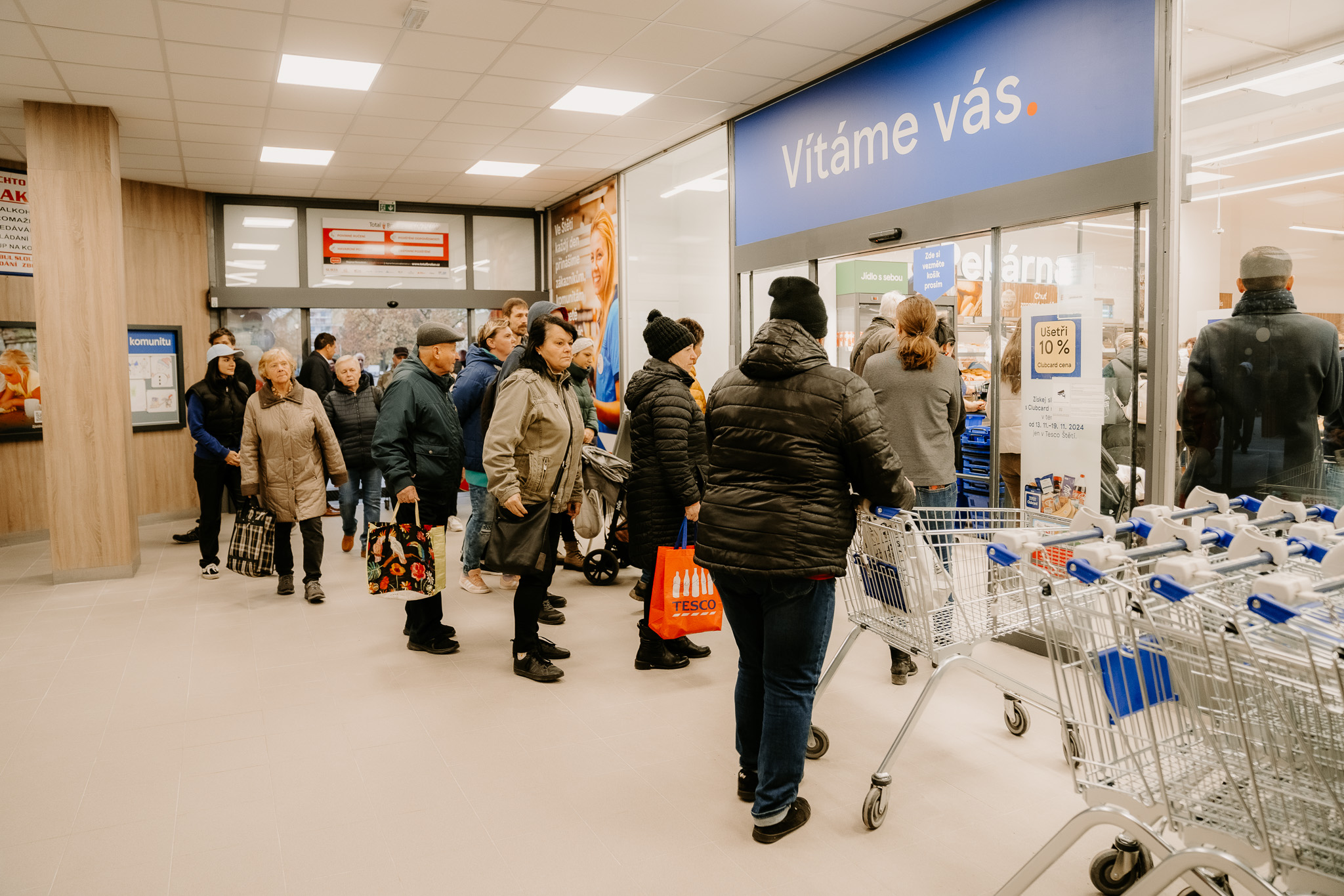 Tesco Štětí: úsporné technologie, nová prodejní zóna a rozšířené služby pro zákazníky