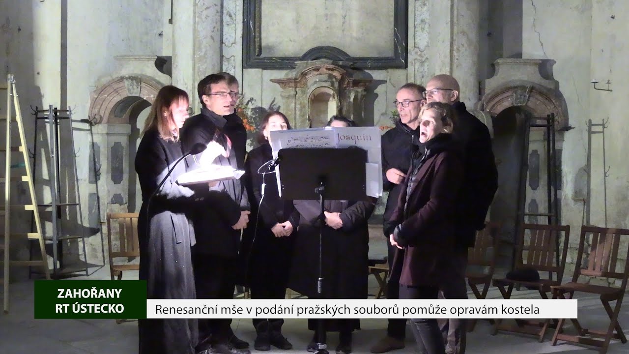 ZAHOŘANY: Renesanční mše v podání pražských souborů pomůže opravám kostela