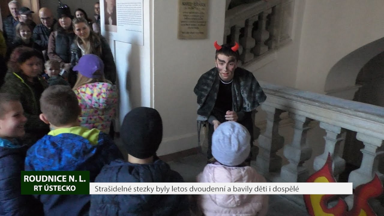 ROUDNICE N. L.: Strašidelné stezky byly letos dvoudenní a bavily děti i dospělé