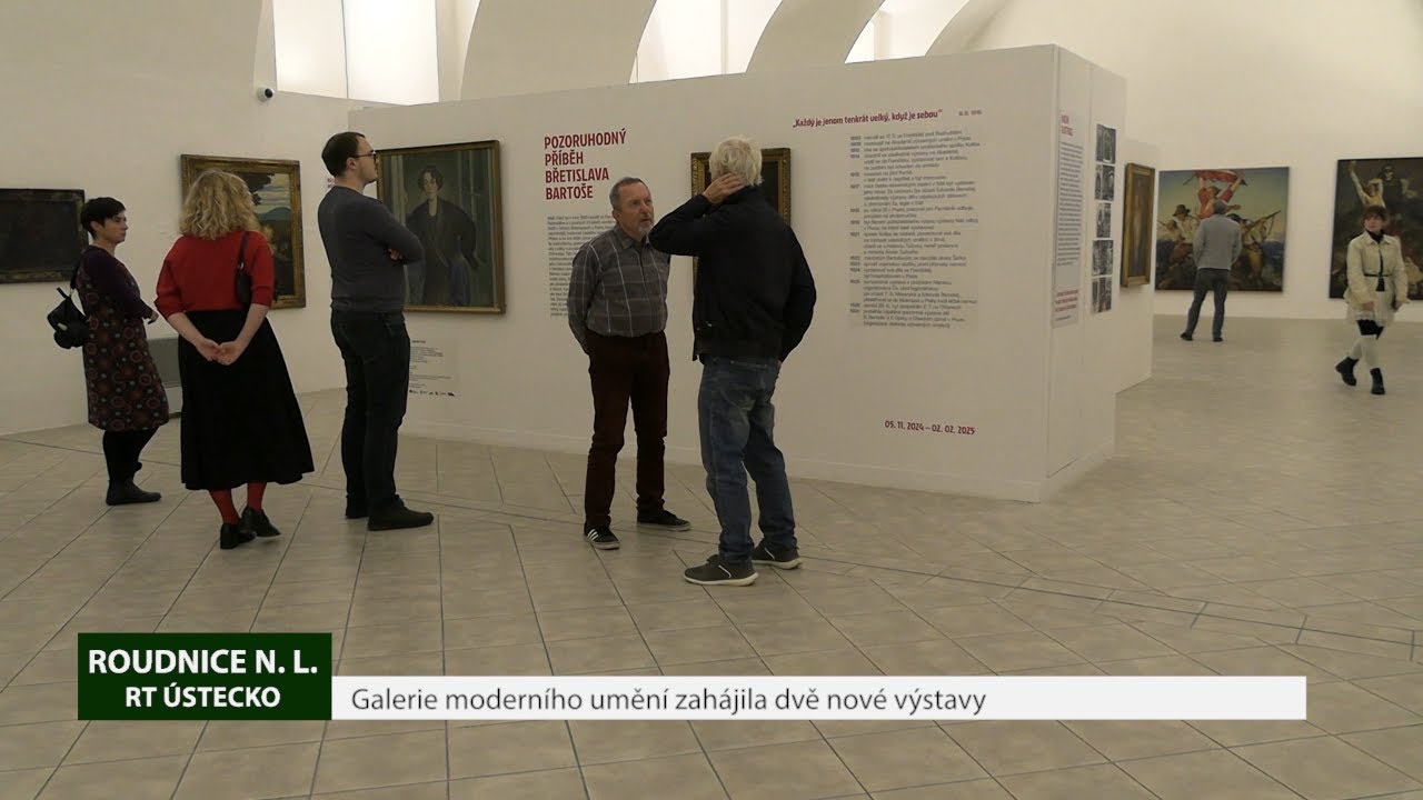 ROUDNICE N. L.: Galerie moderního umění zahájila dvě nové výstavy