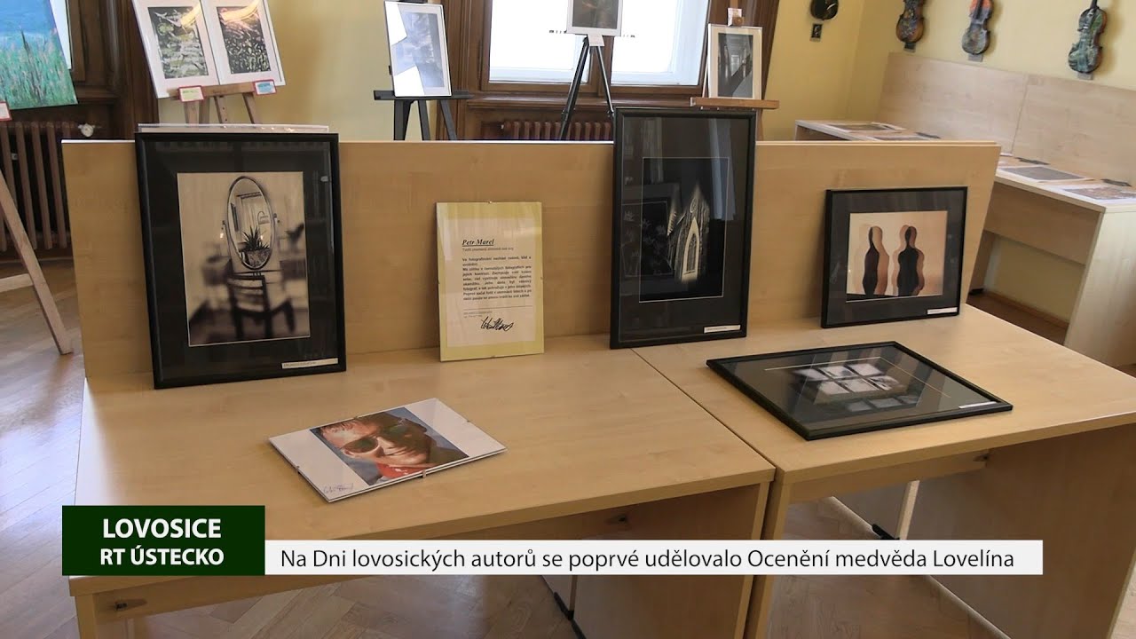 LOVOSICE: Na Dni lovosických autorů se poprvé udělovalo Ocenění medvěda Lovelína