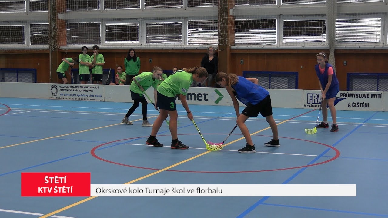 ŠTĚTÍ: Okrskové kolo Turnaje škol ve florbalu