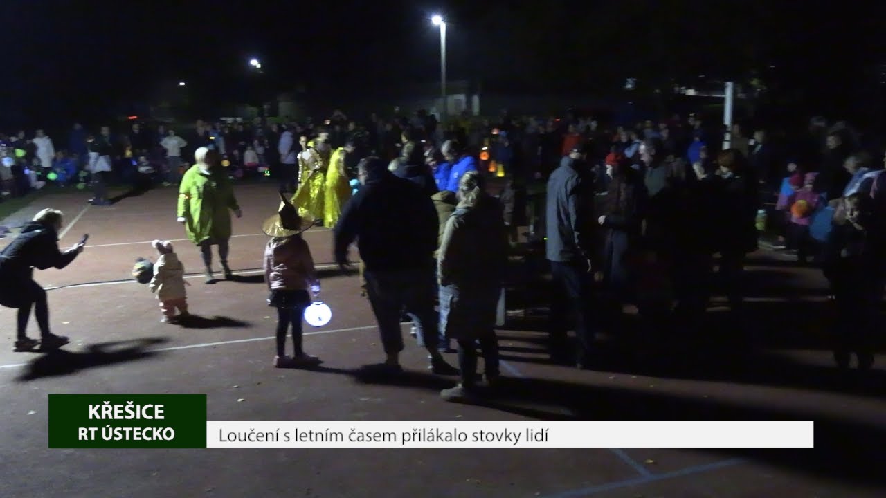 KŘEŠICE: Loučení s letním časem přilákalo stovky lidí