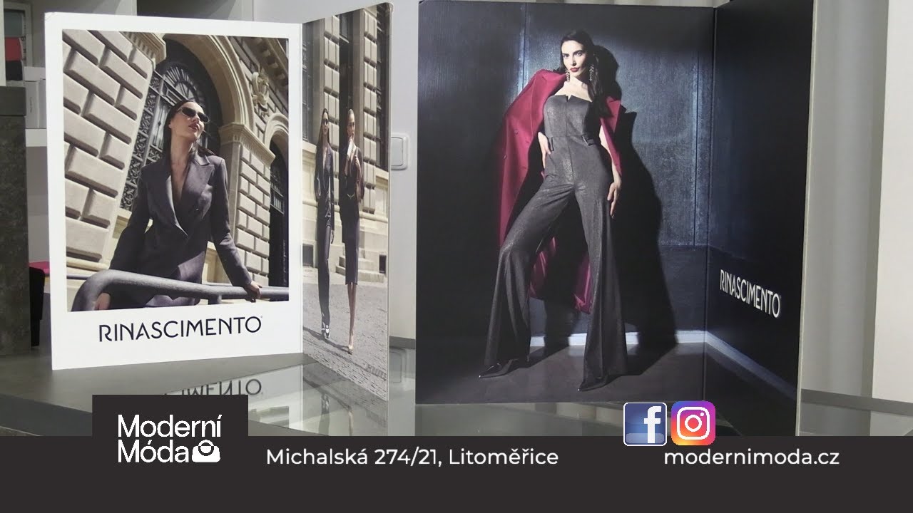 Prodejna značkového oblečení Moderní móda Litoměřice (reklama)