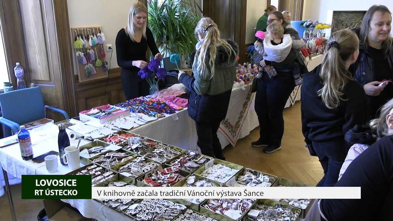 LOVOSICE: V knihovně začala tradiční Vánoční výstava Šance