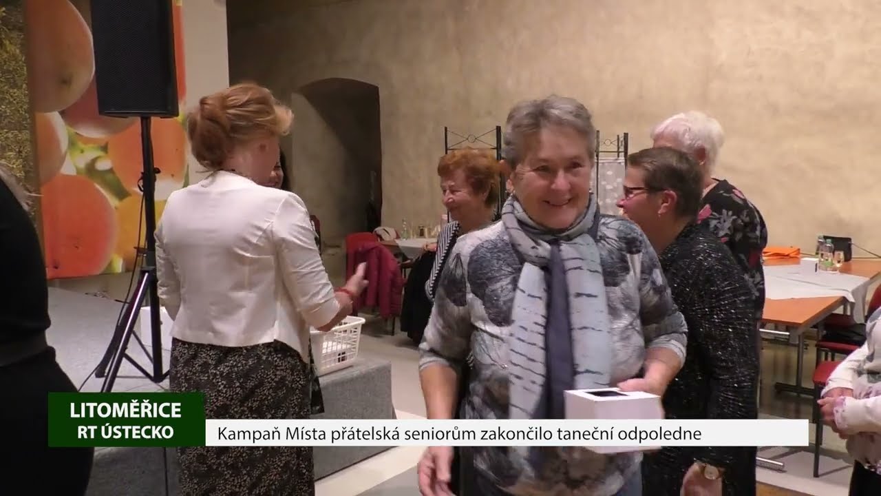LITOMĚŘICE: Kampaň Místa přátelská seniorům zakončilo taneční odpoledne