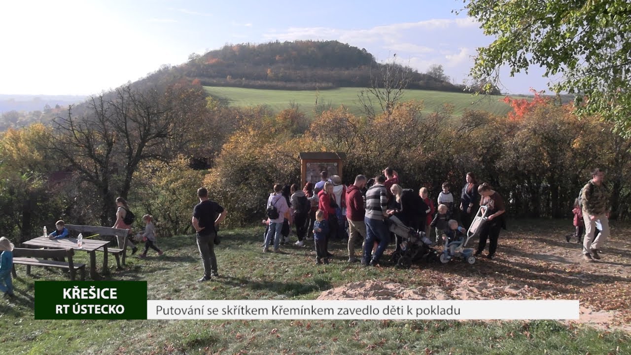 KŘEŠICE: Putování se skřítkem Křemínkem zavedlo děti k pokladu