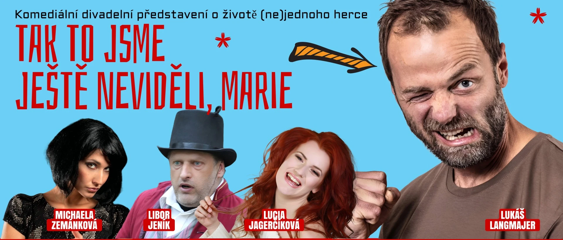 LOVO divadlo bude hostit komedii s Lukášem Langmajerem v hlavní roli