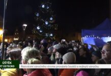 ÚŠTĚK: Rozsvícení vánočního stromu provázela Soutěž o nejlepší vánočku