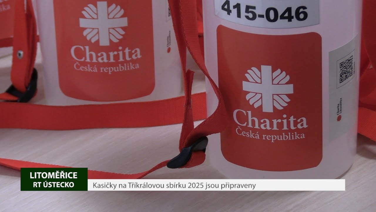 LITOMĚŘICE: Kasičky na Tříkrálovou sbírku 2025 jsou připraveny