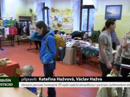 TŘEBUŠÍN: Vánoční jarmark Svobodné ZŠ opět nadchl atmosférou i pestrým sortimentem zboží