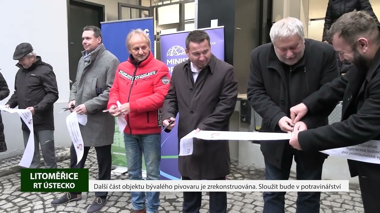 LITOMĚŘICE: Další část objektu bývalého pivovaru je zrekonstruována. Sloužit bude v potravinářství