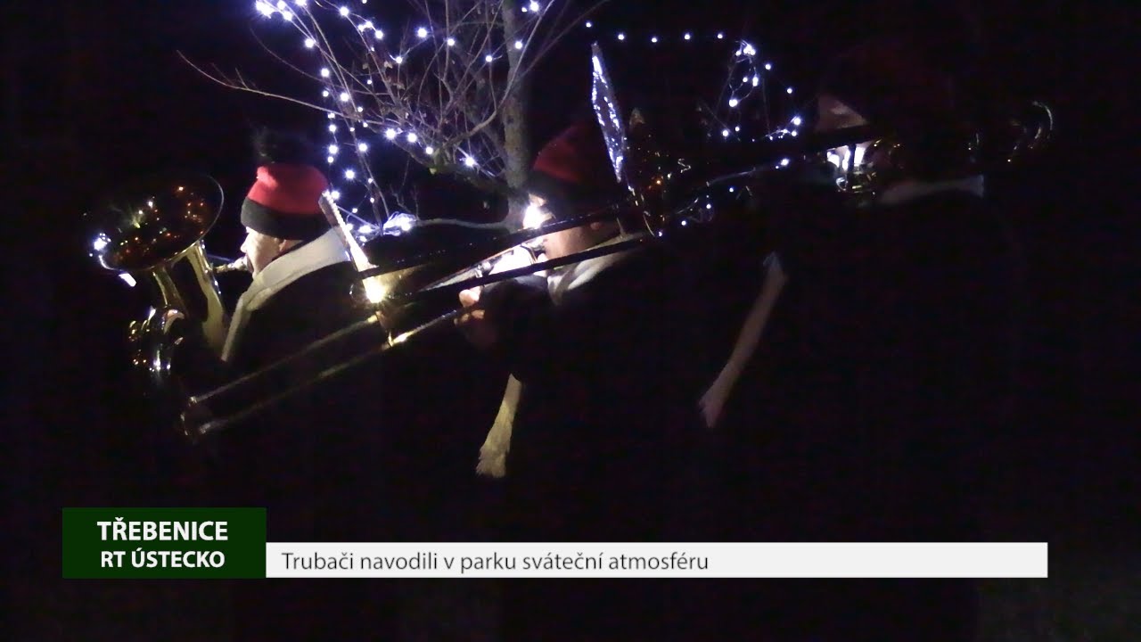 TŘEBENICE: Trubači navodili v parku sváteční atmosféru