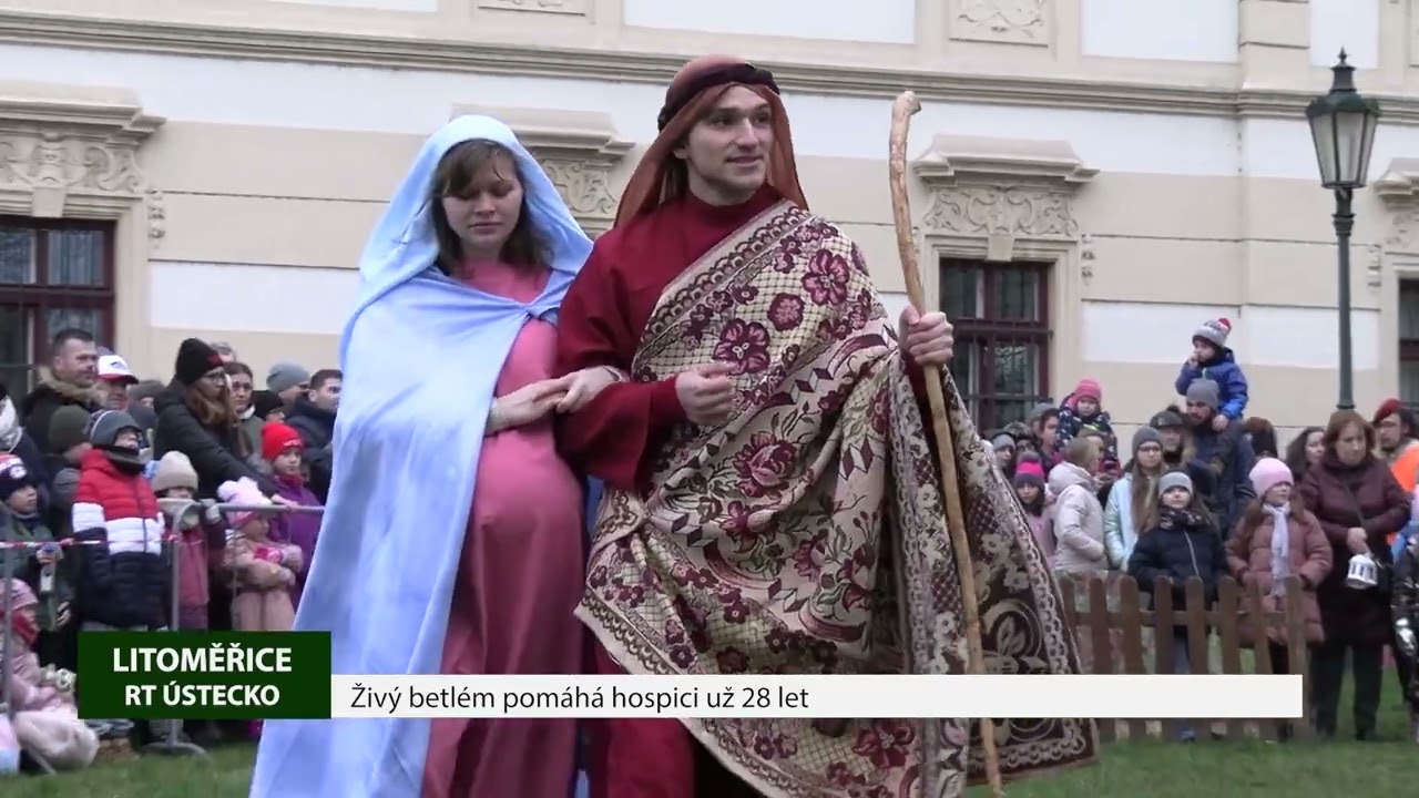 LITOMĚŘICE: Živý betlém pomáhá hospici už 28 let