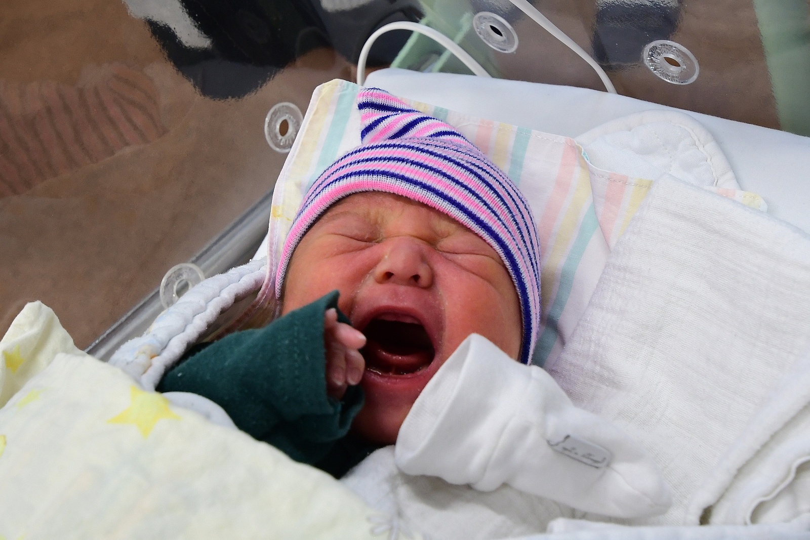 První miminko v Litoměřicích se narodilo rodičům z Prahy