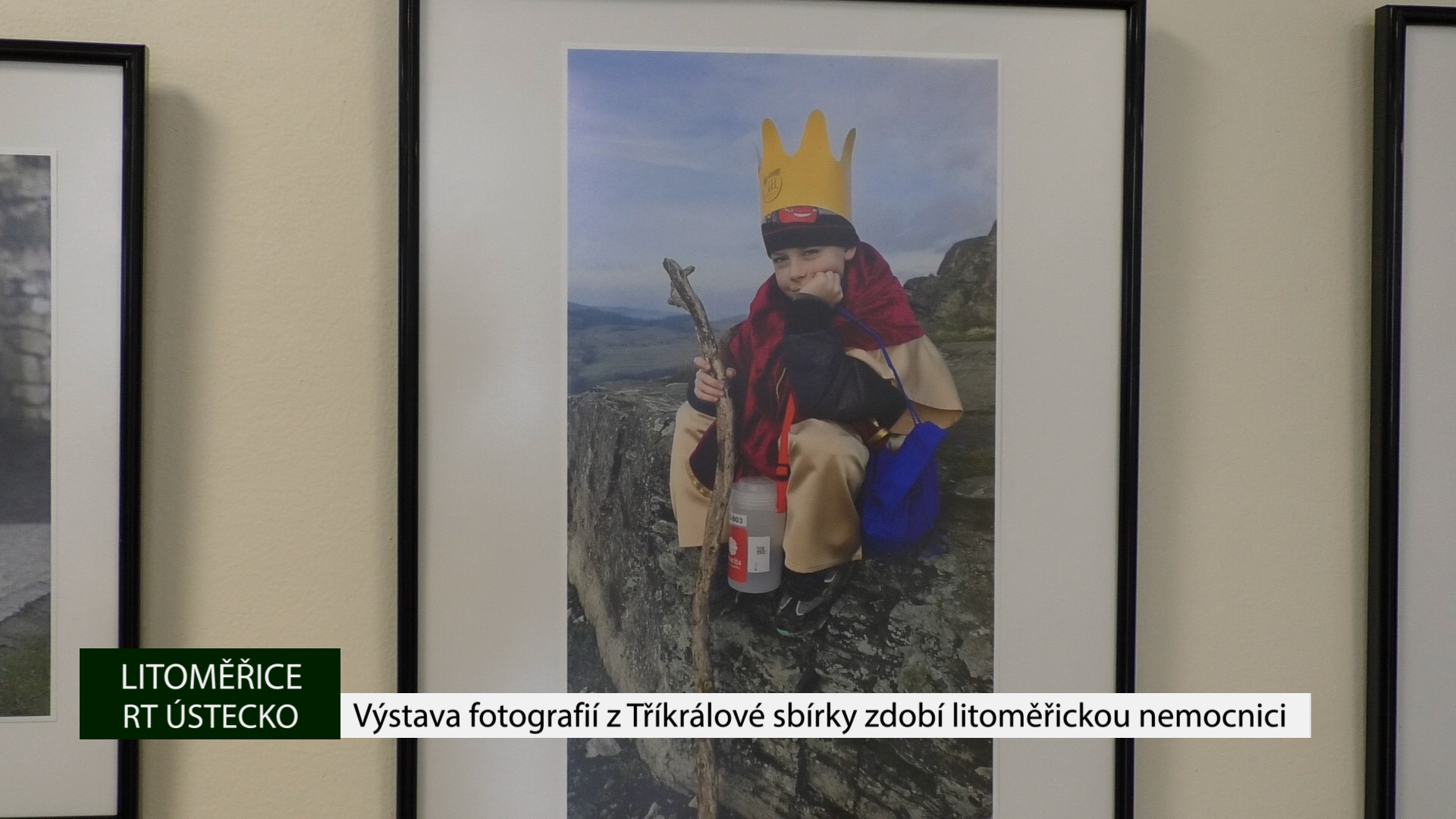 LITOMĚŘICE: Výstava fotografií z Tříkrálové sbírky zdobí litoměřickou nemocnici