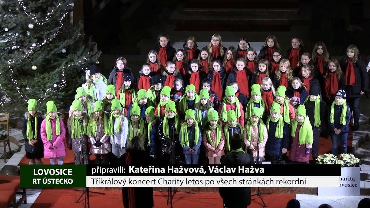 LOVOSICE: Tříkrálový koncert Charity letos po všech stránkách rekordní
