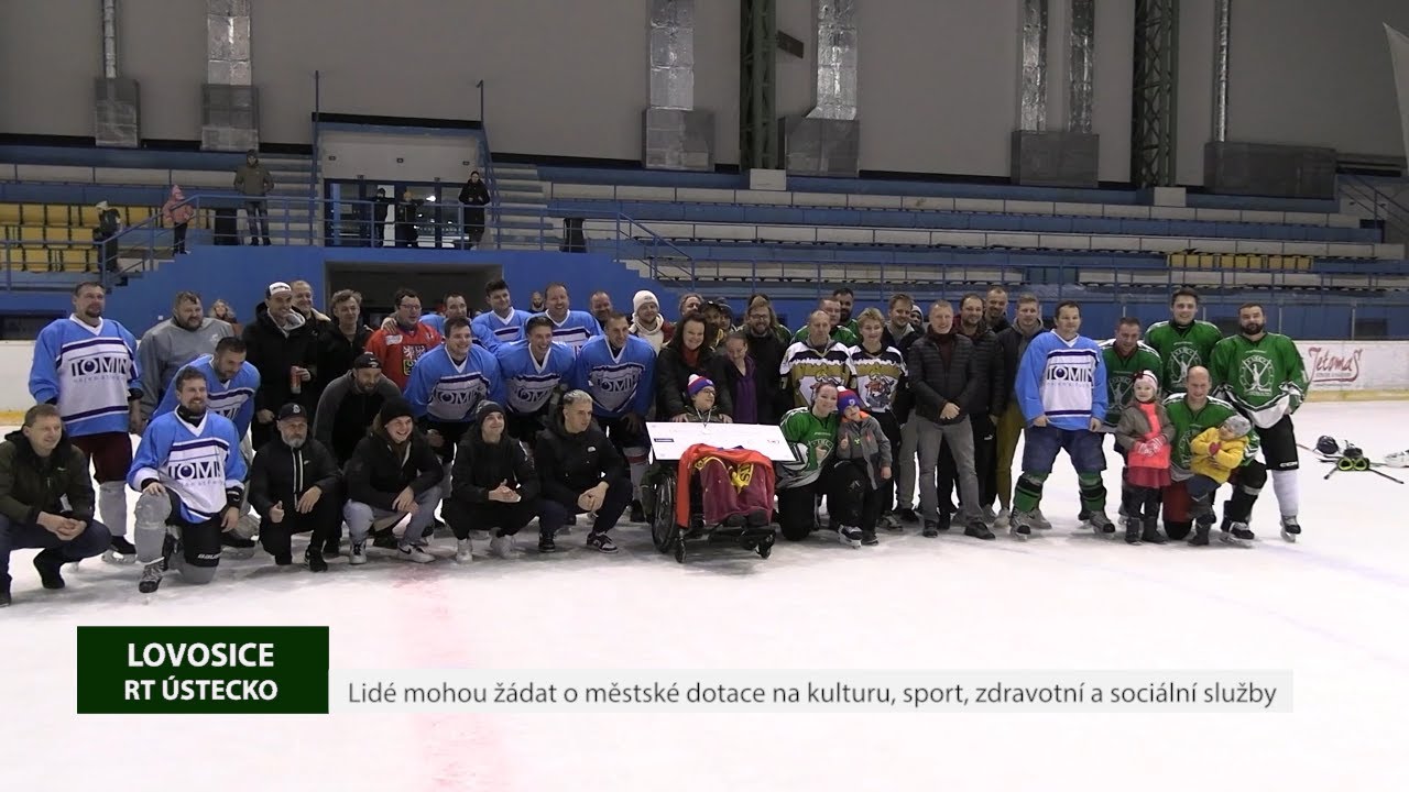 LOVOSICE: Lidé mohou žádat o městské dotace na kulturu, sport, zdravotní a sociální služby