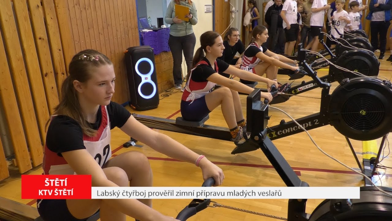 ŠTĚTÍ: Labský čtyřboj prověřil zimní přípravu mladých veslařů