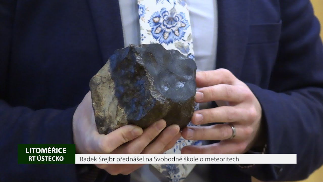 LITOMĚŘICE: Radek Šrejbr přednášel na Svobodné škole o meteoritech