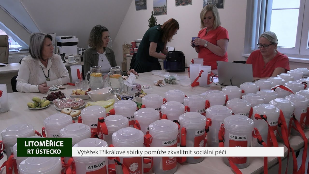 LITOMĚŘICE: Výtěžek Tříkrálové sbírky pomůže zkvalitnit sociální péči
