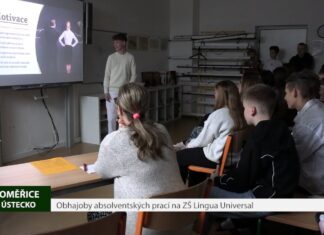 LITOMĚŘICE: Obhajoby absolventských prací na ZŠ Lingua Universal