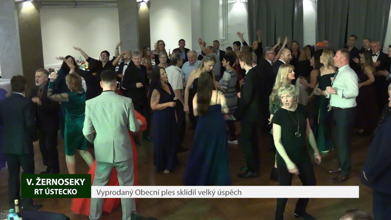 V. ŽERNOSEKY: Vyprodaný Obecní ples sklidil velký úspěch
