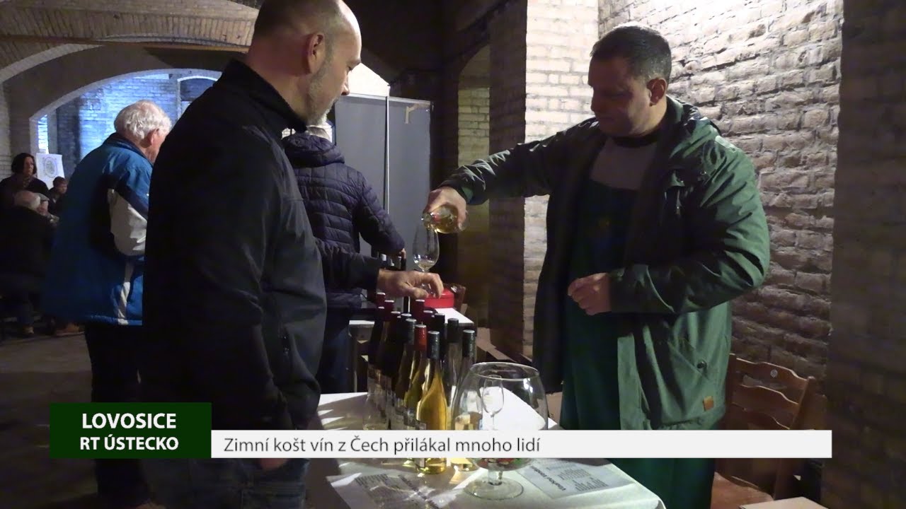LOVOSICE: Zimní košt vín z Čech přilákal mnoho lidí