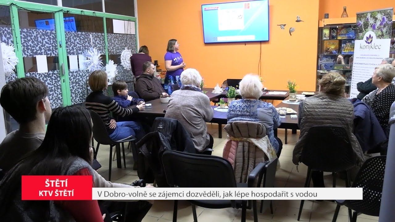 ŠTĚTÍ: V Dobro-volně se zájemci dozvěděli, jak lépe hospodařit s vodou
