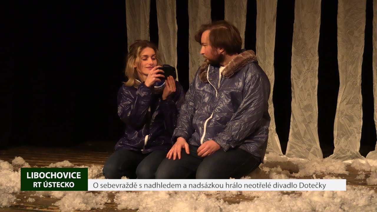LIBOCHOVICE: O sebevraždě s nadhledem a nadsázkou hrálo neotřelé divadlo Dotečky
