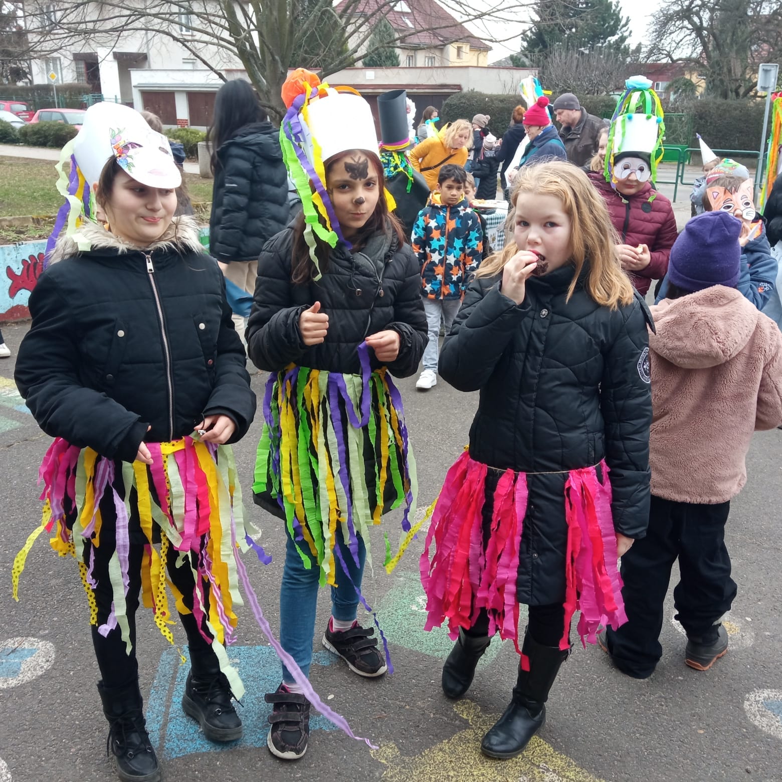Masopustní průvod bude i na ZŠ Havlíčkova