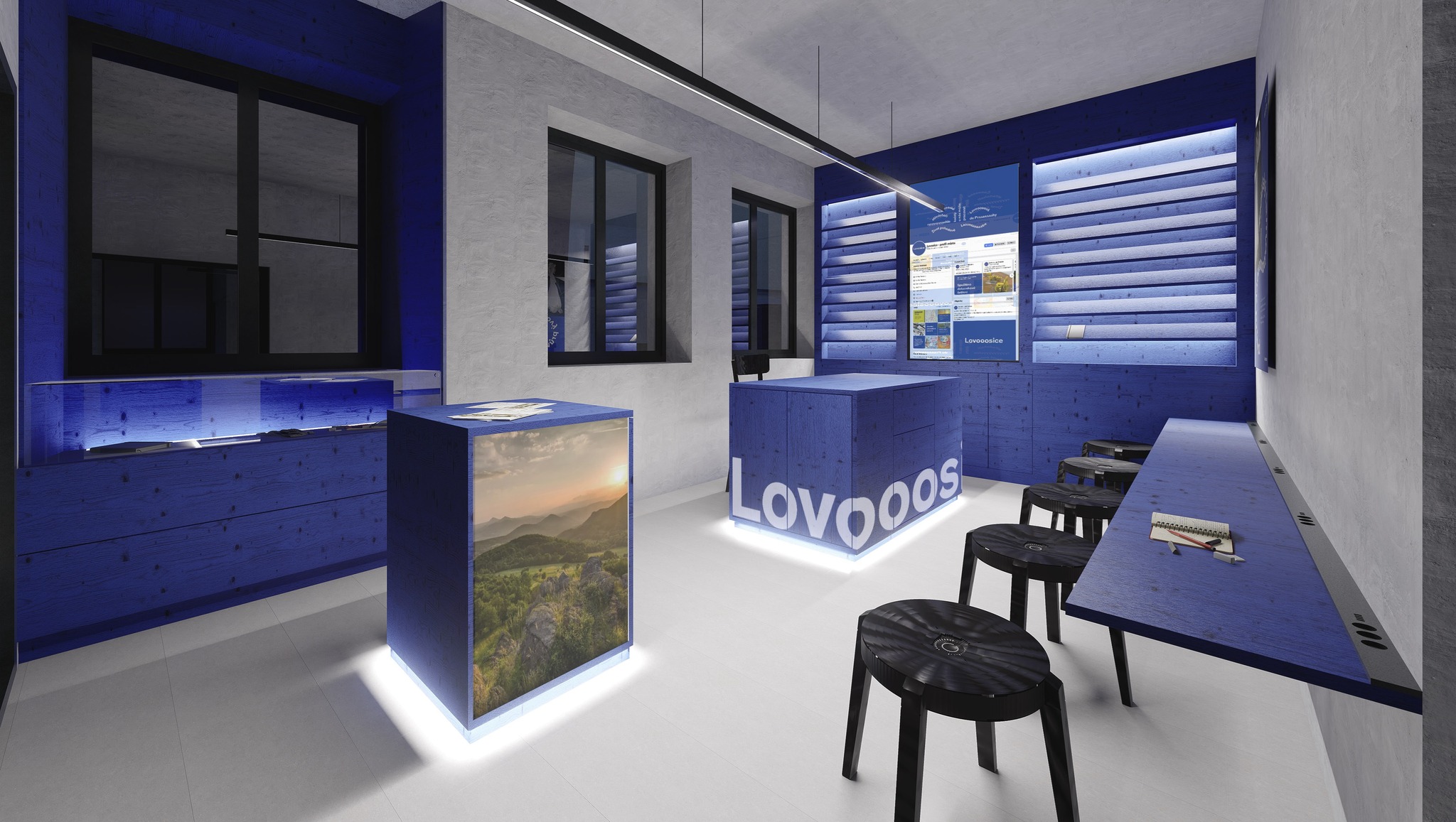 Součástí opravené nádražní haly v Lovosicích bude i malé informační centrum