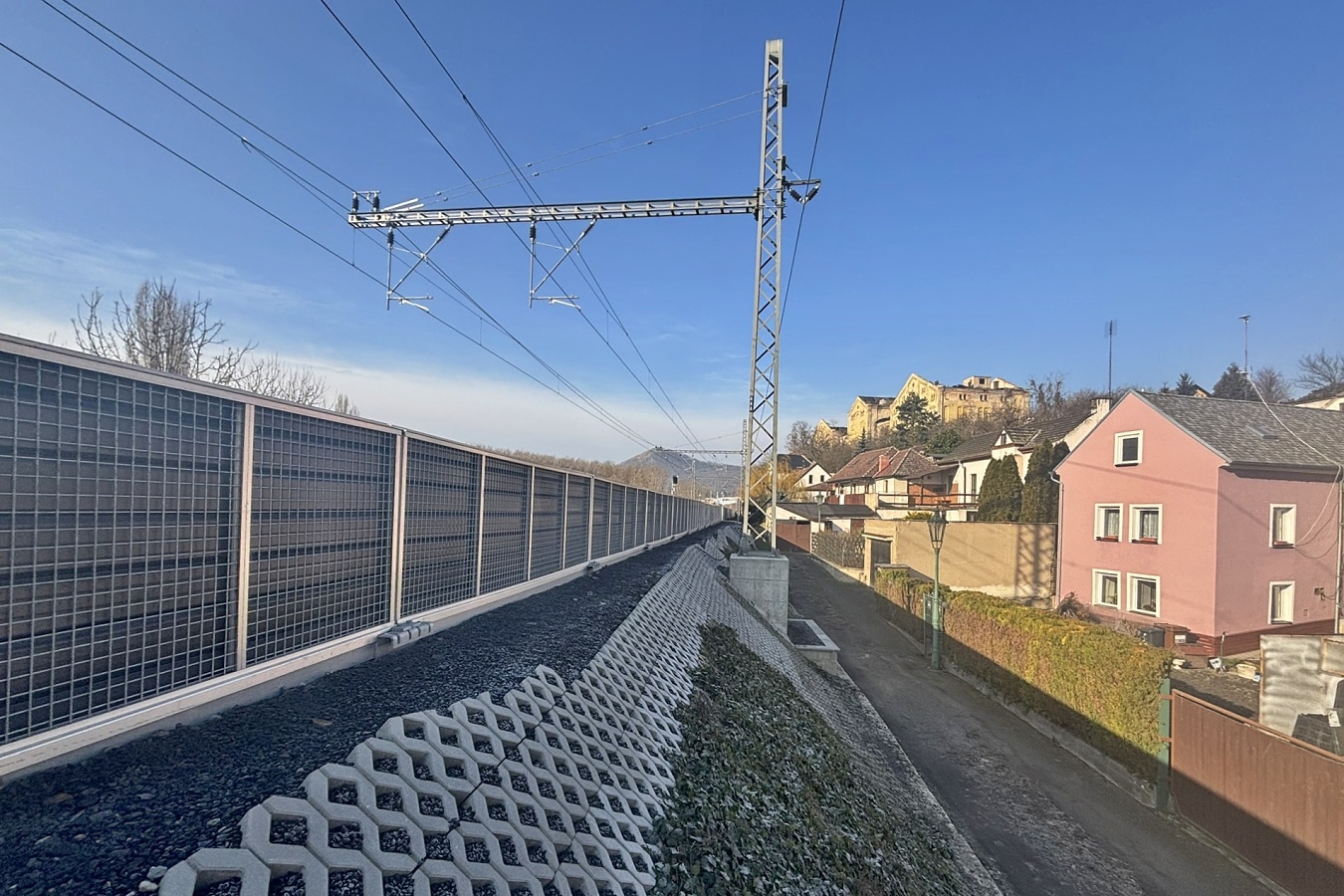 Správa železnic dokončila obnovu trati v Litoměřicích