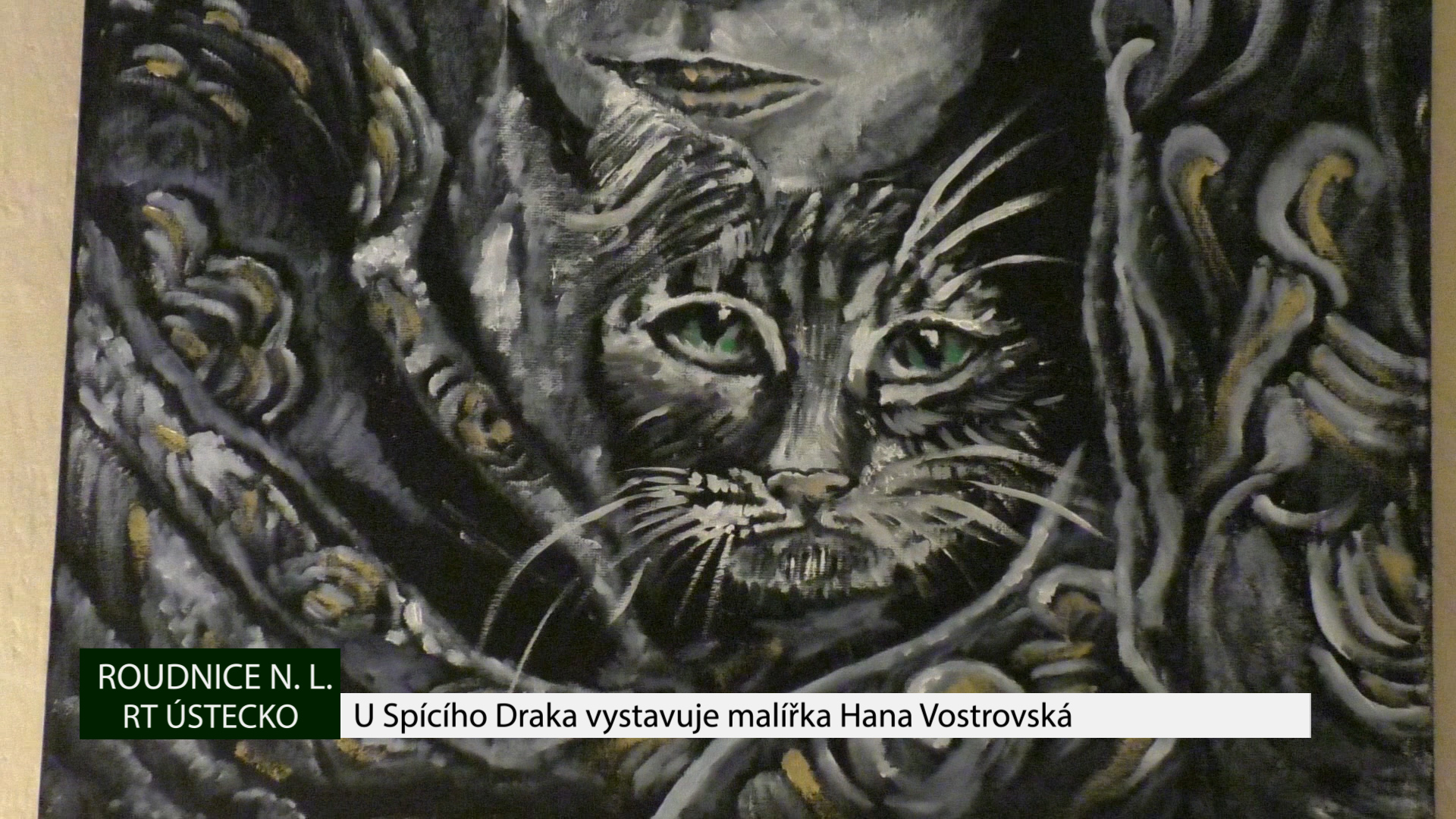 ROUDNICE N.L.: U Spícího Draka vystavuje malířka Hana Vostrovská