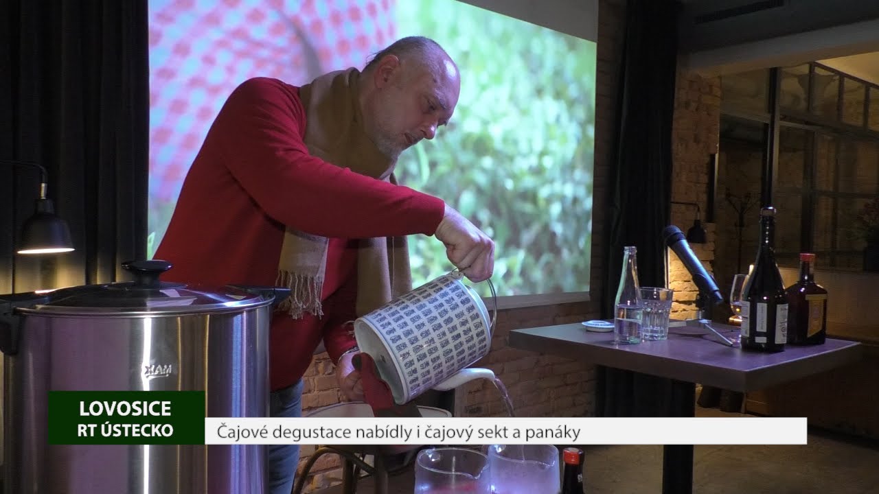 LOVOSICE: Čajové degustace nabídly i čajový sekt a panáky