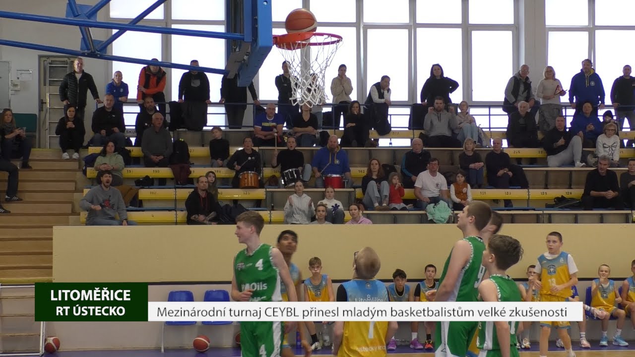 LITOMĚŘICE: Mezinárodní turnaj CEYBL přinesl mladým basketbalistům velké zkušenosti