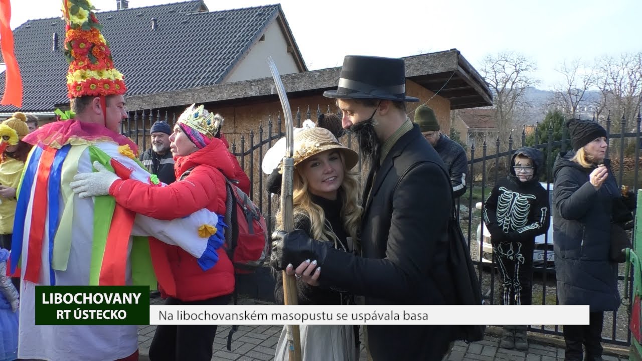 LIBOCHOVANY: Na libochovanském masopustu se uspávala basa