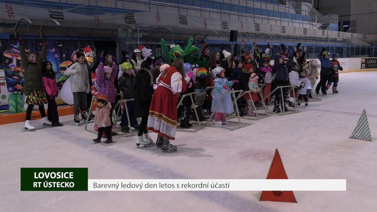LOVOSICE: Barevný ledový den letos s rekordní účastí