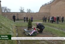 TEREZÍN: Pocta Bedrníkovi připomněla v Památníku diplomaty bojující proti nacismu