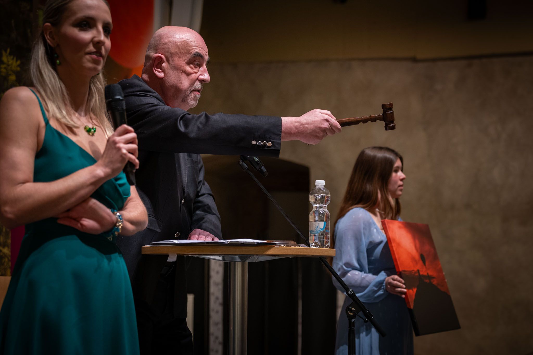 FOTOGALERIE: Aukce pro hospic objektivem Rainera Bacha