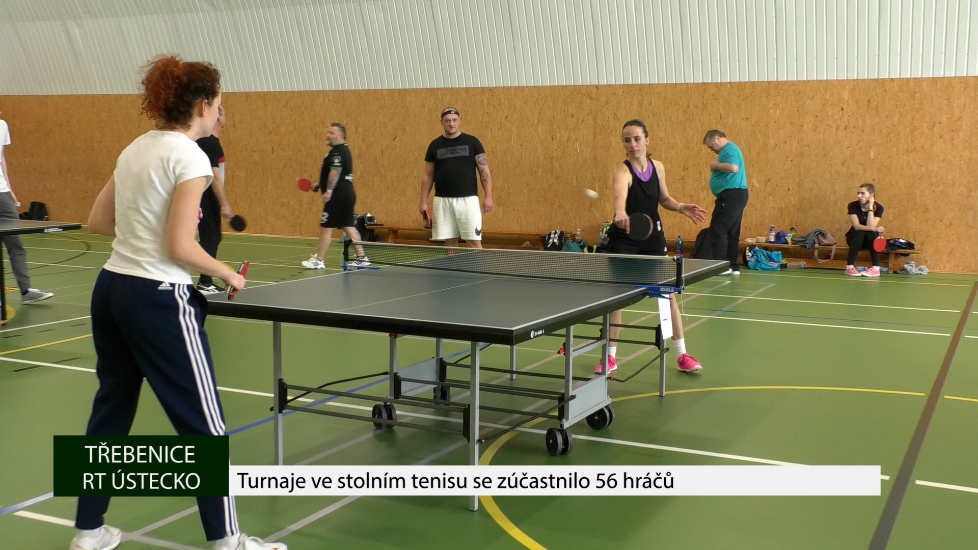 TŘEBENICE: Turnaje ve stolním tenisu se zúčastnilo 56 hráčů