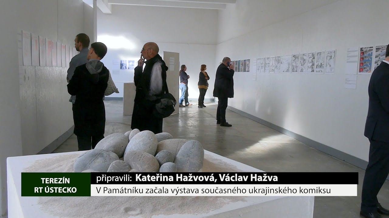 TEREZÍN: V Památníku začala výstava současného ukrajinského komiksu