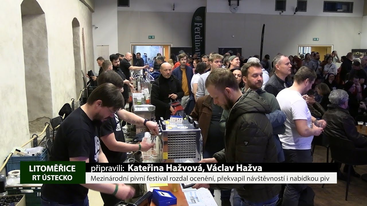 LITOMĚŘICE: Mezinárodní pivní festival rozdal ocenění, překvapil návštěvností i nabídkou piv