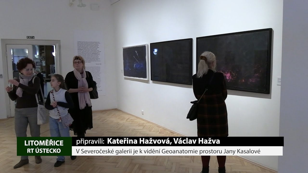 LITOMĚŘICE: V Severočeské galerii je k vidění Geoanatomie prostoru Jany Kasalové