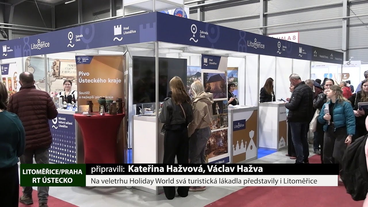 LITOMĚŘICE/PRAHA: Na veletrhu Holiday World svá turistická lákadla představily i Litoměřice